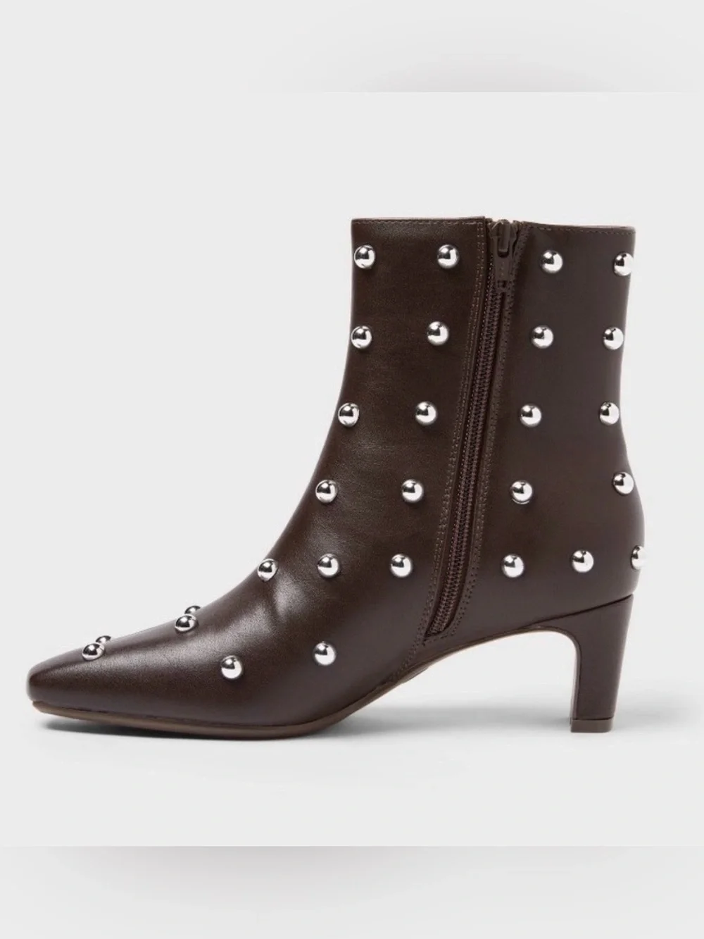 A New Day Wide Width Tigris Low Shaft Heeled Boots with Memory Foam Insole 6.5